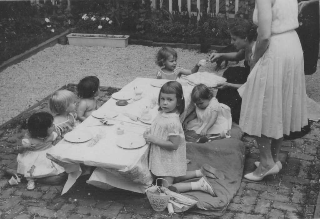 Henry Street back yard party for the children