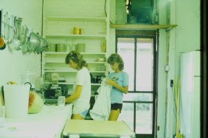 Country Place Restaurant kitchen 1981
