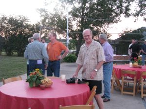 Charlie at the zero birthday party at the Farm in 2010.