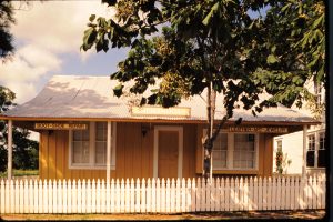 The Casita as a boot and shoe repair shop