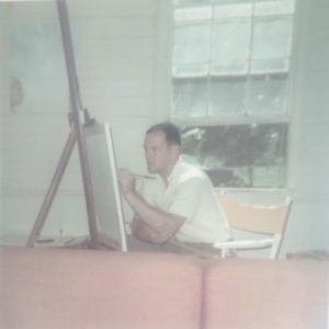 Clovis painting in Warrenton