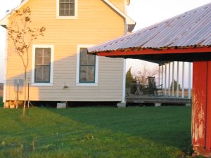 Heimsath Farm - 500 dollar house and chicken house.
