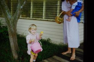 Mary Jane at Farm Easter 1981